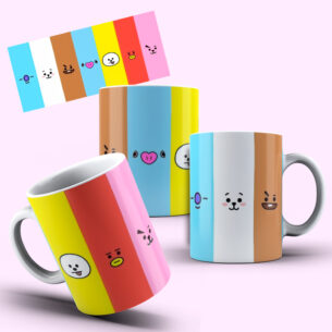 Caneca BTS BT21
