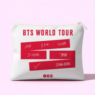 Necesserie BTS World Tour 2026 20×15 cm