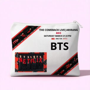Necesserie BTS Netflix 20x15 cm