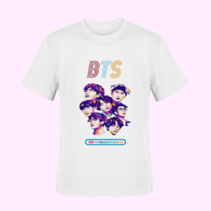 Camiseta BTS Dinamite Branca