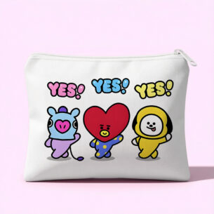Necesserie BTS BT21 Mang Tata Shimmy 20x15 cm