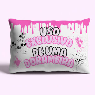 Almofada Dorama Uso Exclusivo De Uma Dorameira 20x30cm