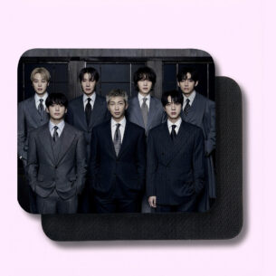 Mouse Pad BTS Grupo 22x18 cm