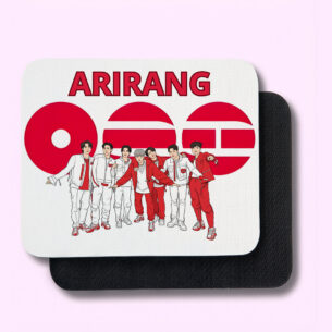 Mouse Pad BTS Arirang 22x18 cm