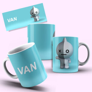 Caneca BTS BT21 Van