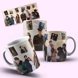 Caneca Dorama Pousando No Amor