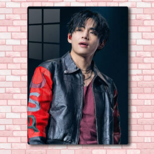 Quadro de Metal BTS Tae 6 20x28 cm
