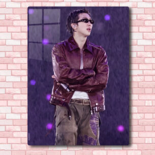 Quadro de Metal BTS Namjoon 20x28 cm