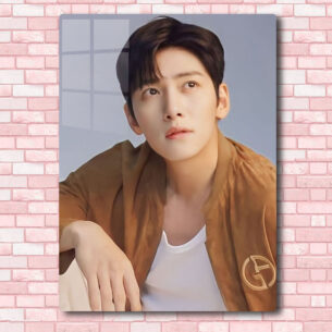 Quadro de Metal Ator Ji Chang-wook 20x28 cm
